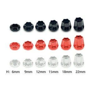 Wheel Hub Couplers 6/9/12/15/18/22mm Wheel Extension Adapter for SCX10 VP RC Car - Picture 1 of 30