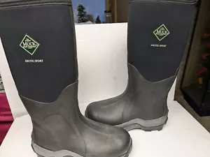 Original Muck Boot Company Artic Sport Waterproof & Steel Toed Boots Mens sz 10 - Picture 1 of 6