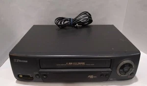 Emerson EV598 VCR Video Cassette Recorder Player 4 Head VHS - No Remote - Picture 1 of 10