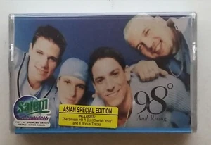 98° and Rising by 98° Rare Asian Special Edition Malaysia Cassette New Sealed - Picture 1 of 3