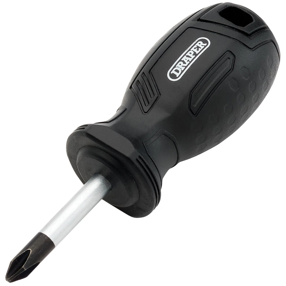 Draper 13490 Phillips Hard Grip Screwdriver, PH2 x 38mm - Image 1 of 1