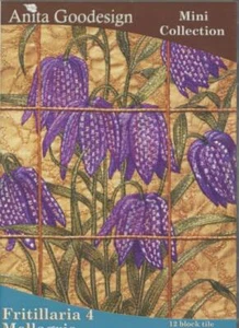 Anita Goodesign: Mini Collection: Fritillaria 4 Mellagris PC CD Stickerei NEU - Bild 1 von 1