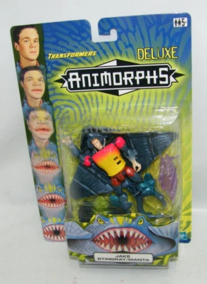 Transformers 1999 Deluxe Animorphs Jake Stingray Moc Europe Only Rare - Image 1 of 4