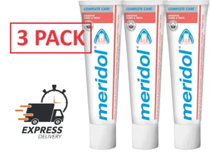 MERIDOL TOOTHPASTE Complete Care, 3 Pack, 3x75ml, Gum and Cavity Protection - Picture 1 of 1