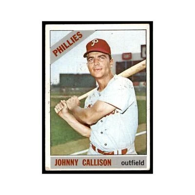 1966 Topps Johnny Callison Baseball Cards #230 - Image 1 of 3