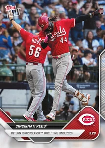 Cincinnati Reds 2025 Topps Now #792 Ritorno alla Postseason - Prevendita - Foto 1 di 2