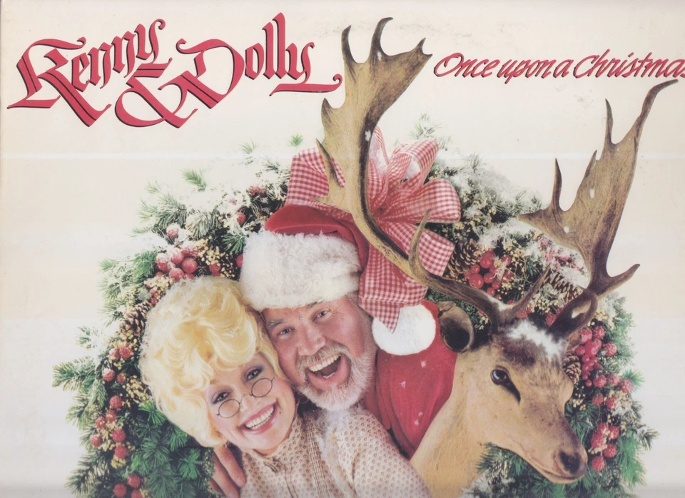 KENNY ROGERS & DOLLY PARTON _ "Once Upon a Christmas" classic holiday LP! - Image 1 of 1
