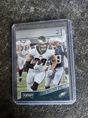 2018 Panini Playoff Rookie Dallas Goedert Card# 299 - Image 1 of 2
