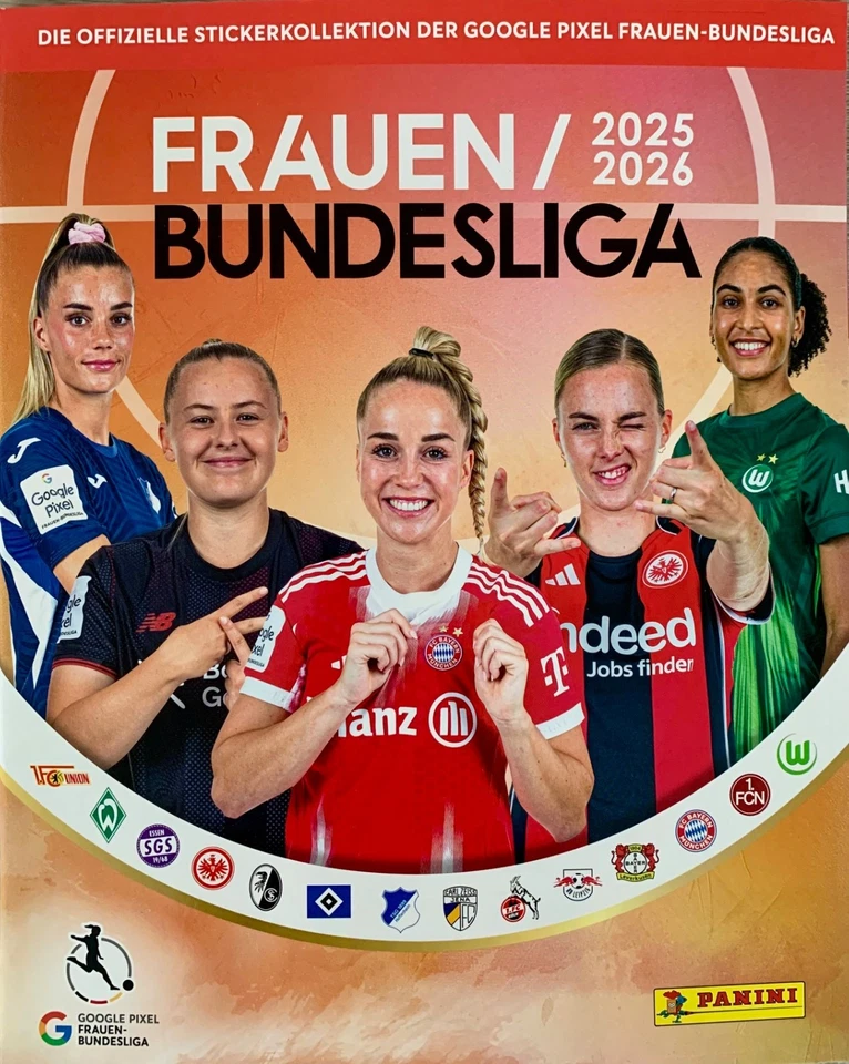 Panini - Frauen Bundesliga 2025 / 2026 - Album / Sticker auswählen - Bild 1 von 1