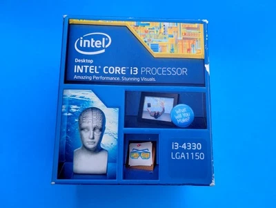 New Intel Core i3-4330 3.50GHz 4MB LGA1150 Dual Core  Processor,  Sealed - Image 1 of 4