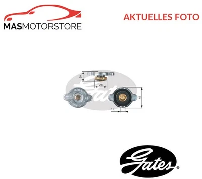 KÜHLMITTEL AUSGLEICHSBEHÄLTER DECKEL GATES RC133 P FÜR NISSAN NP300 NAVARA - Image 1 of 4