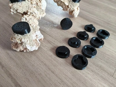 20x Reversible 2-Teilige Meerwasser Reef-Plugs Ablegersteine NEU - Bild 1 von 4