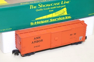 Showcase Line S Scale #01624 Rebuilt Xm Ann Arbor MOW#2 L/N in orig box - Image 1 of 4