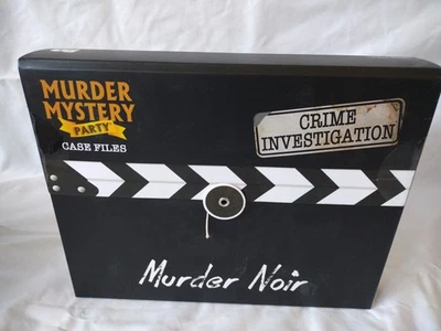 Murder Mystery Case File Party Game Murder Noir Crime Investigation NEW & SEALED - Image 1 of 4