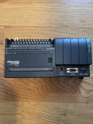 AutomationDirect D0-06DR PLC usado probado todas las entradas y salidas Foto 1 de 4