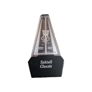 Wittner Taktell Classic Metronome - Wind-Up - Silver Plate made in Germany - Picture 1 of 2