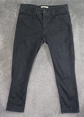 Levi's 311 Womens Jeans W33 L27 Shaping Skinny Black Denim Big E Black Tab - Image 1 of 4