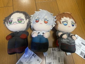 Hypnosis Mic Plush Toys: Aohitsugi Samatoki, Iruma Jyuto, Busujima Mason Rio - Picture 1 of 3