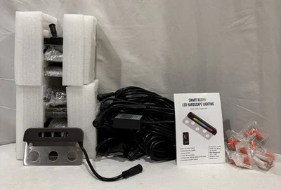 Naotea 8-Pack 4-Inch Hardscape Lighting – RGBW LED Outdoor Pathway Lights - Image 1 of 4