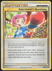 Interviewer's Questions Uncommon #77/95 Unleashed NM Pokemon - Picture 1 of 2