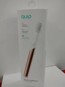 QUIP ADULT ELECTRIC TOOTHBRUSH COLOR COPPER METAL NEW - Picture 1 of 1