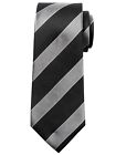 NWT Banana Republic New $59.50 Men University Stripe Silk Nanotex Tie