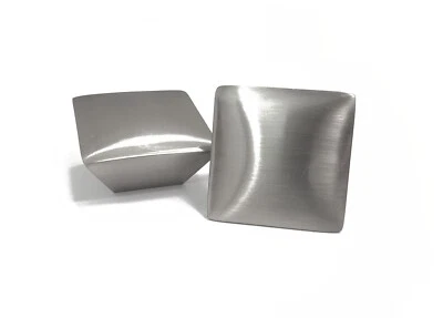 Descuento Cuadrado Cocina/Baño Gabinete Herrajes Perilla Tirador Níquel Cepillado Foto 1 de 4