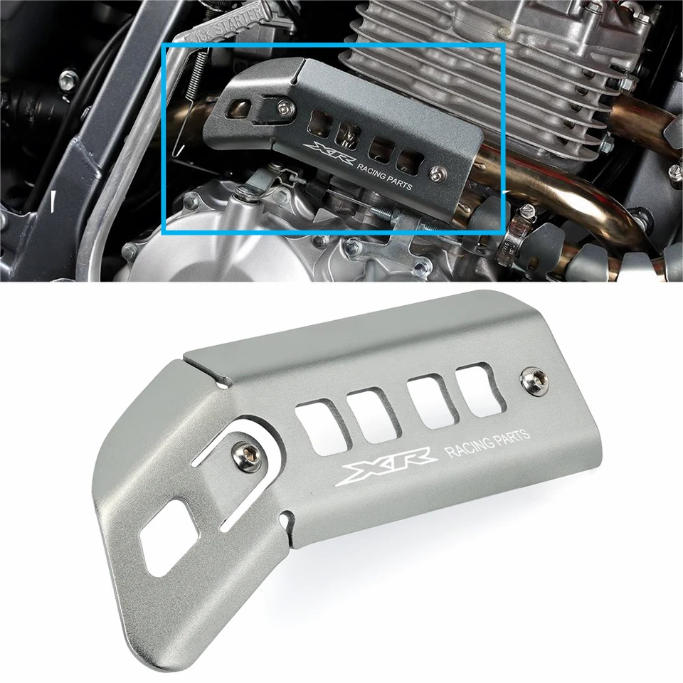 Cubierta protectora de tubo de silenciador de escape para HONDA XR400R XR250R 1996-2004 Foto 1 de 4