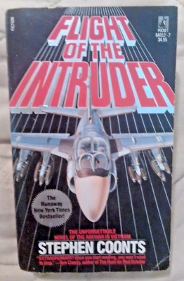 Flight of the Intruder by Stephen Coonts (1987 PocketBooks Paperback)  - Image 1 of 4