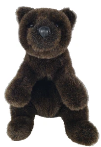 Gund Eddie Bauer Dark Brown Grizzly Bear Plush Stuffed Animal Pillow Toy Gift 14 - Picture 1 of 10