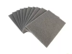 Paquete de 3M 10 almohadillas de mano Scotch-Brite 7448 gris ultrafino 6"" x 9"" 14049_X10 - Imagen 1 de 1