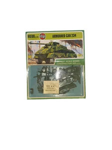 AIRFIX CONSTRUCTION KIT, ARMOURED CAR 234 #01311-0 HO / OO GAUGE, 1973 KIT - Foto 1 di 3