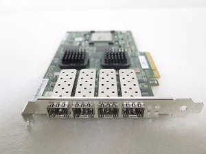 LSI Logic LSI7404EP PCI-E Quad-Channel 4Gb/s Fibre Channel Host Bus Adapter - Picture 1 of 2