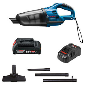 BOSCH BLUE PROFESSIONAL 18V Cordless Hand Mobile Stick Vac Vacuum & Battery Kit