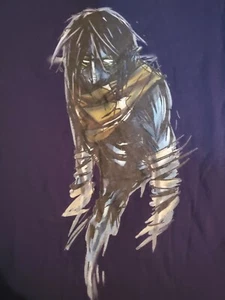 Vintage 90s Legacy Of Kain Raziel T-Shirt XL Blue - Sony PlayStation Soul Reaver - Foto 1 di 3