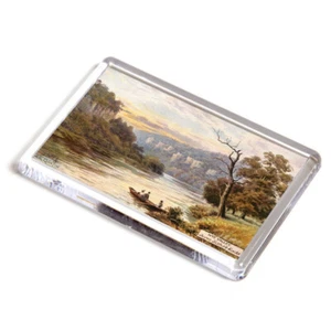 FRIDGE MAGNET - Vintage Wales - Wye Valley. Seven Sister's Rocks - Picture 1 of 1