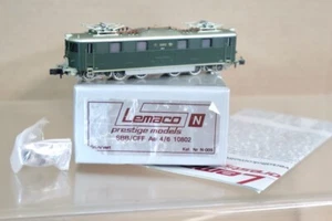 LEMATEC N GAUGE PRESTIGE MODELS SBB CFF Ae 4/6 ELECTRIC LOCOMOTIVE 10802 oi - Picture 1 of 10
