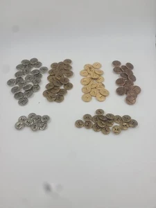 94 pieces Vintage Metal American Flag Buttons - Picture 1 of 7