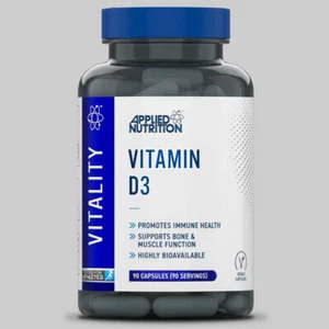 Applied Nutrition Vitamin D3 Tablets (90) for Immune, Bone & Muscle Health - Picture 1 of 1