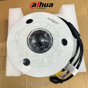 Dahua IPC-EBW81242-AS-S2 12MP Panoramic Fisheye AI IP Camera IR PoE 2-Way Audio - Picture 1 of 21