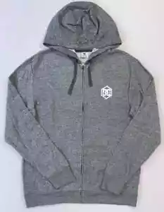 Men's DC Lightweight Fleece Full Zip Hoodie NEW - Picture 1 of 2