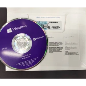 Genuine Windows 10 Pro 64 bit CD Version, Brand New, FREE SHIPPING! - Picture 1 of 2