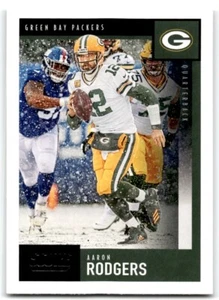 2020 SCORE GREEN AARON RODGERS GREEN BAY PACKERS #228 - Picture 1 of 2