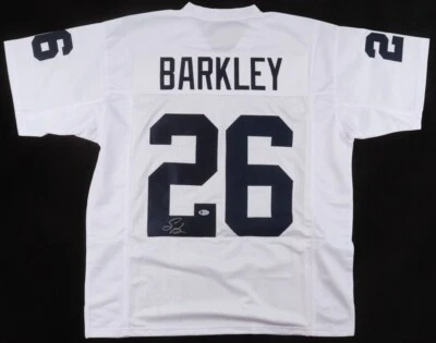 Saquon Barkley Signed Penn State Nittany Lions Jersey (Beckett) Eagles S.B. LIX - Image 1 of 4