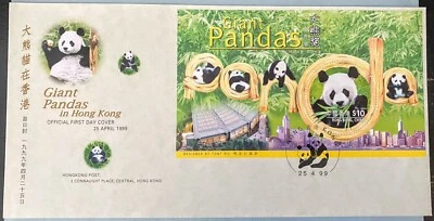 Hong Kong Stamps A168 Giant Pandas, A177 Year of Dragon, A184 Year of Snake S/S - Image 1 of 4