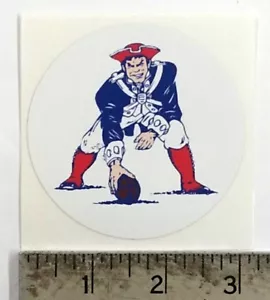 Vintage NFL Patriots football logo sticker decal - Picture 1 of 1