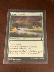 Magic the Gathering Amonkhet Gift of Paradise - Picture 1 of 2