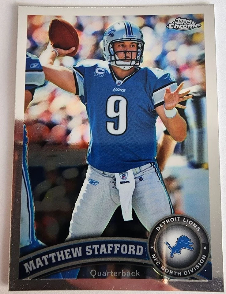 2010 Topps Tribute Quad Autographs Matt Ryan/Joe Flacco/Matthew Stafford/Mark - Image 1 of 2