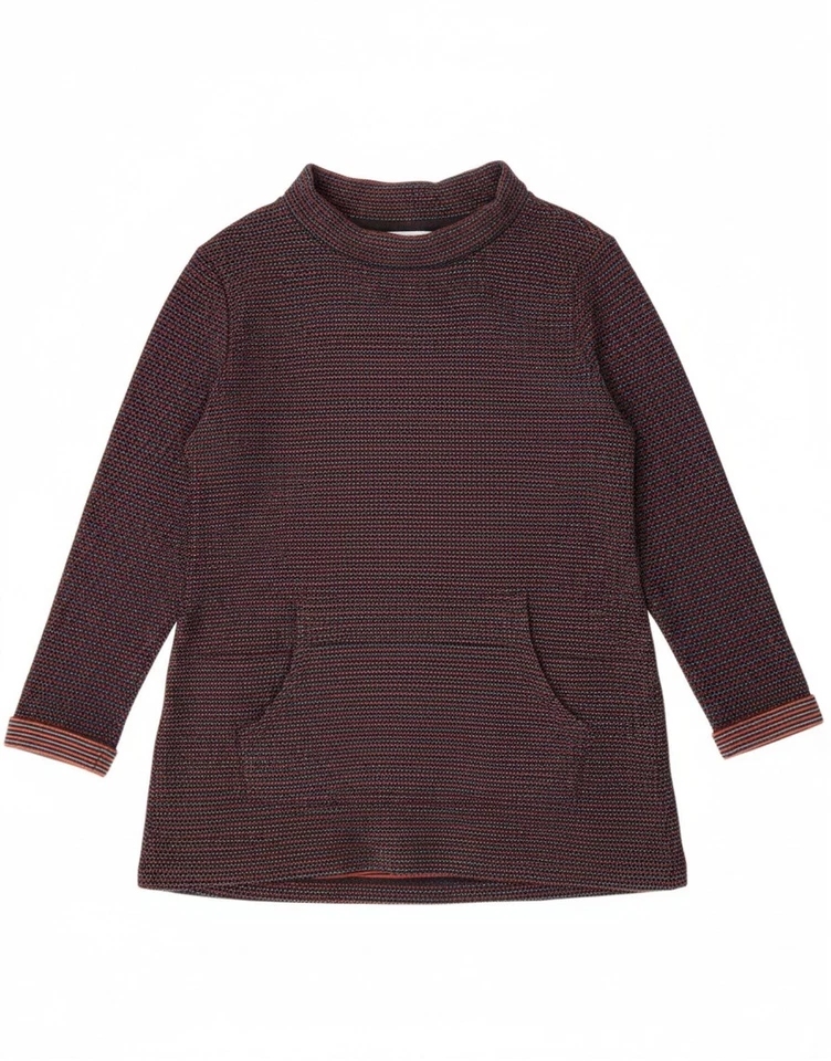 SEASALT CORNWALL Womens Roll Neck Jumper Sweater UK 16 Large Red Striped DO03 - Image 1 of 4