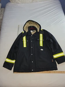 Rasco FR Flame Resistant Rescue Jacket HRC4 NFPA Mens Size XL Reg Reflective  - Picture 1 of 15